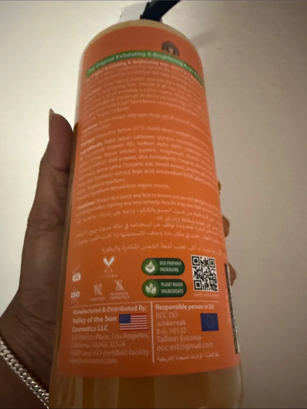 Kojic Acid 3-in-1 Body Wash — Orange